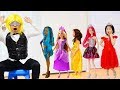 보람이와 공주인형 파티놀이 Boram and Princess doll Dress Up and Make Up Toys