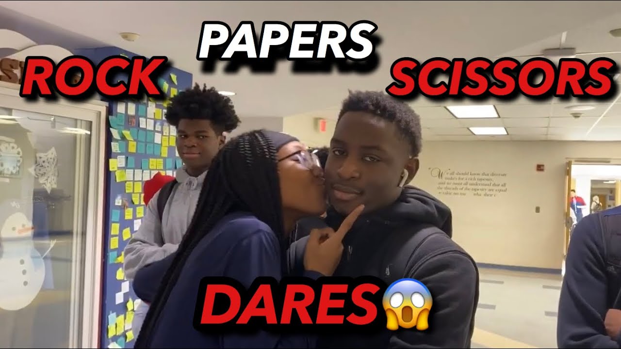 EXTREME ROCK PAPER SCISSORS‼️ DARE OR DARE😈 (High School Edition) *EXTREMELY FUNNY*