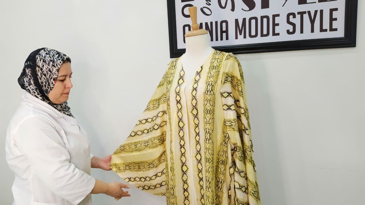 فصالة قفطان روعة لي شافك لبساه يعرفك تلميذة أمنية