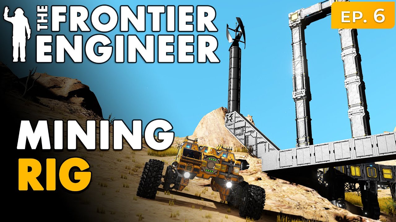 🔴 The Frontier Engineer – Mining Expansion | Space Engineers | Ep. 6 ...