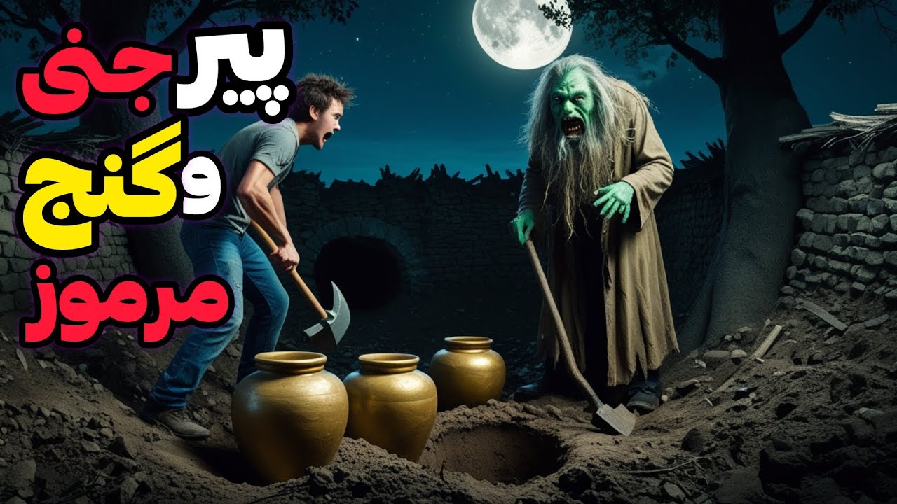 داستان ترسناک پیر جنی و گنج مرموز: پیرمردی به من نقشه گنج داد که با اجنه...