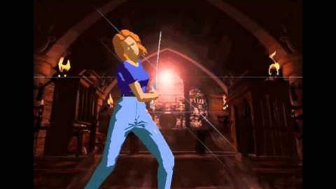 Poser-Autodesk Animator Pro Test 2: Swordswoman