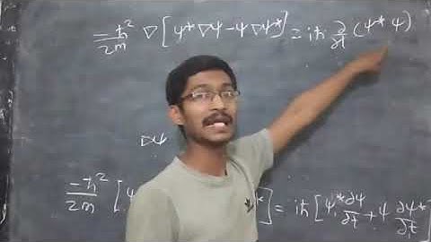 Probability current density