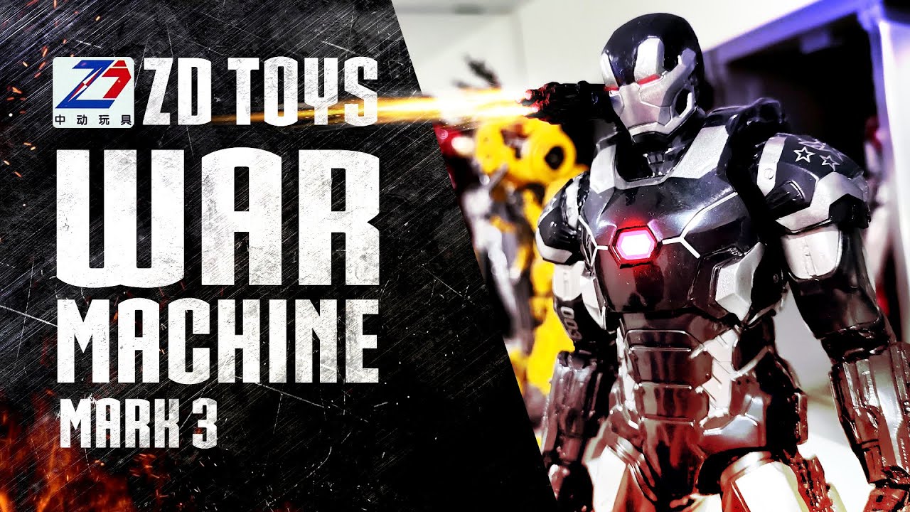 ZD TOYS WAR MACHINE MARK 3 UNBOXING AND REVIEW | MARVEL | CAPTAIN ...
