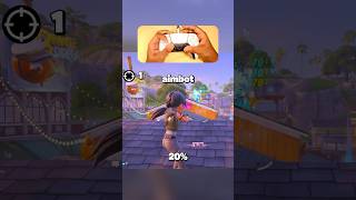 Every elimination = more aim assist 🎯⬆️ #fortnite #shorts