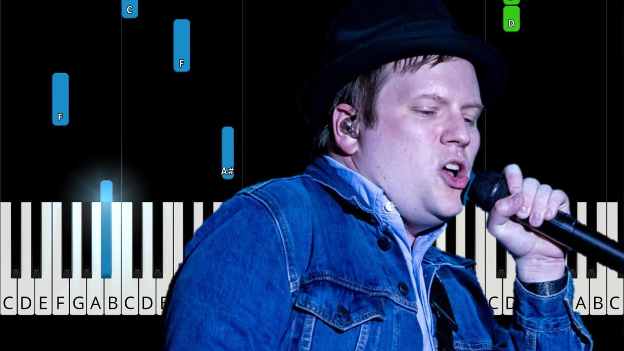 Fall Out Boy - My Songs Know What You Did In The Dark (Light Em Up) - EASY Piano Tutorial