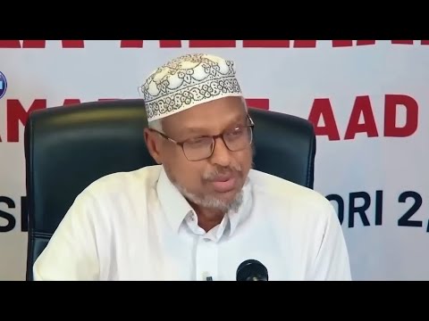 Sheikh Mustafe Xaaji Ismaciil Harun MUxaadaro Cusub 2026