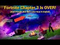 Well That Was... Interesting... | Fortnite Chapter 3 End Event Reaction &amp; Thoughts