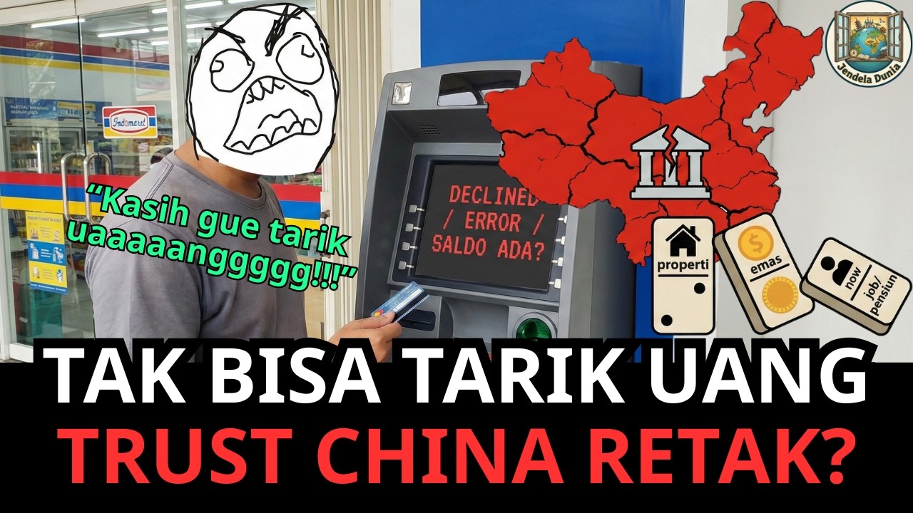 Bank Kecil Rontok, Properti Ambruk, Emas Palsu Meledak — Rantai Krisis China Dijelasin Gampang