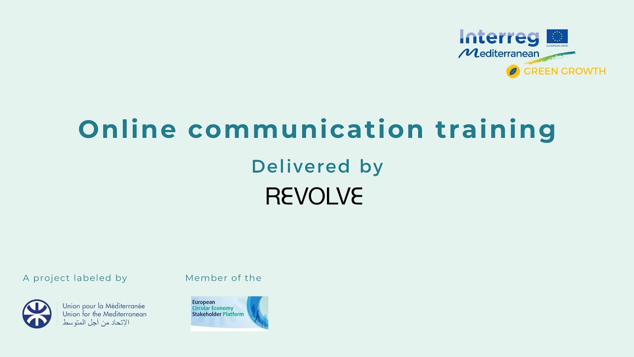 Green Growth Community communication training