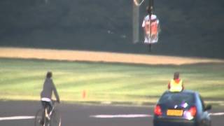 Human powered plane -flight - 500m flight at the Icarus cup 22-07-12