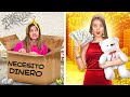 ESTUDIANTES RICOS VS. ESTUDIANTES POBRES || Situaciones divertidas de la vida real por 123 GO!