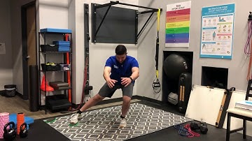 Matthew Ibrahim | Slider 4-Way 1-Leg Squat