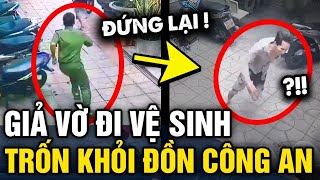 Bị BẮT VỀ ĐỒN vì mai thúy thanh niên XIN ĐI VỆ SINH rồi lợi dụng BỎ CHẠY | Tin 3 Phút