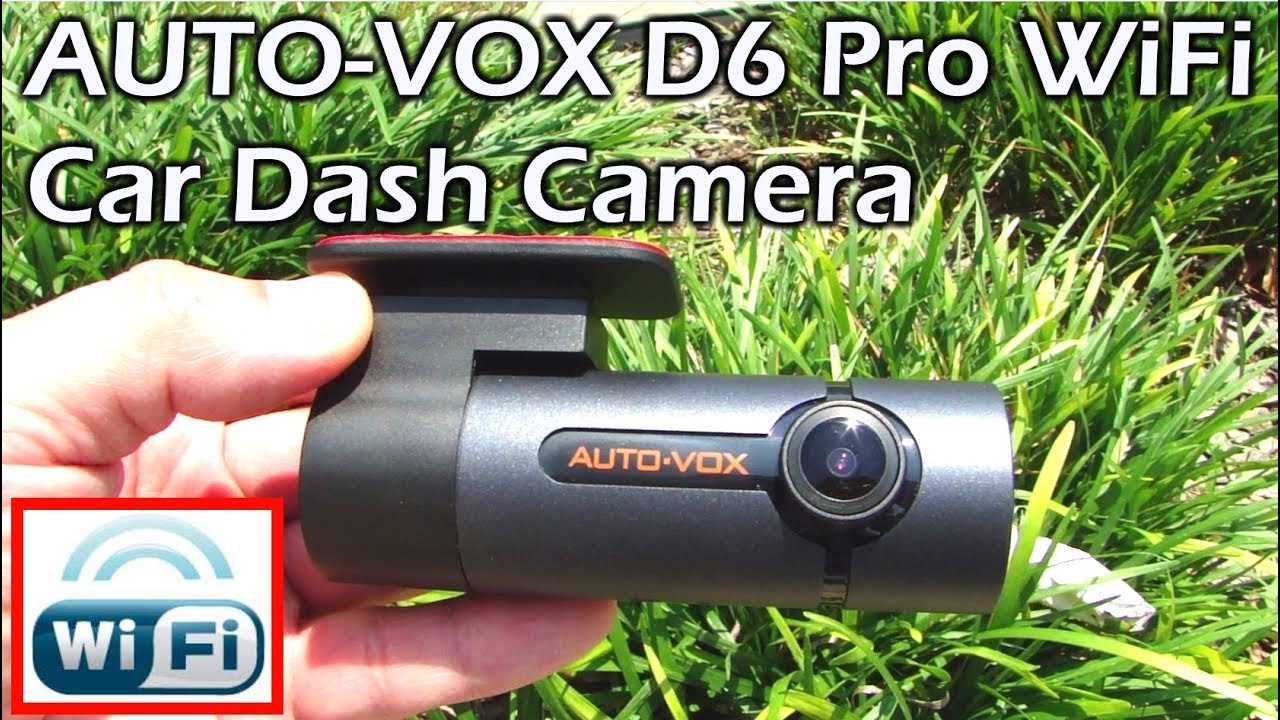 AUTO-VOX D6 Pro FHD 1080P Car DVR WiFi Dash Cam Video Camera Recorder G-Sensor