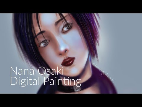 Nana Osaki (digital painting timelapse)