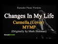 Changes in my life mymp cover  mark sherman karaoke piano version