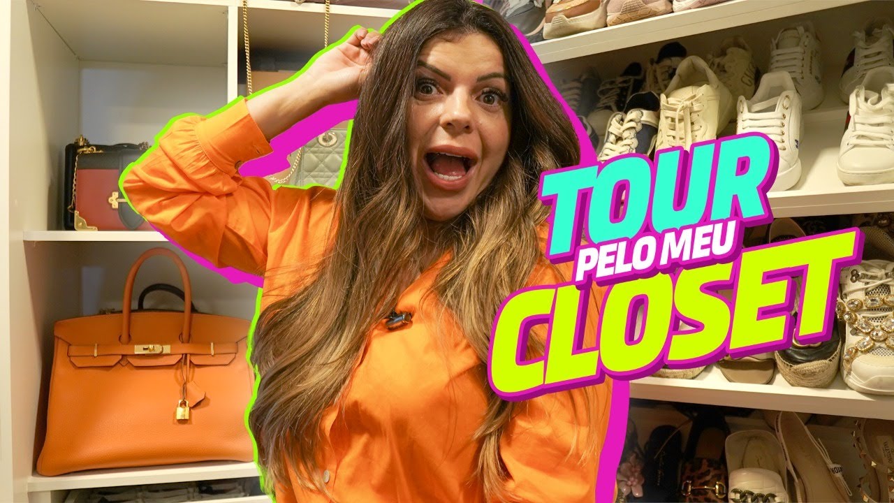 QUAL O VALOR DA MINHA BOLSA MAIS CARA? [Tour Pelo Meu Closet] MOSTREI TUDO!!! 😱 | Ray Kaisser