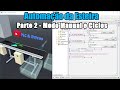 Automação da Esteira - Parte2 - Modo Manual e Ciclos