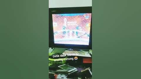 Detik detik siaran tv analog di Semarang dimatikan #viralshorts