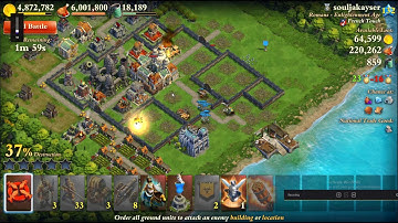 Dominations - Romans - Enlightenment Age - Looted 330k Gold, 320k Food - 939 Oil