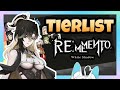 Rememento: White Shadow | Tierlist