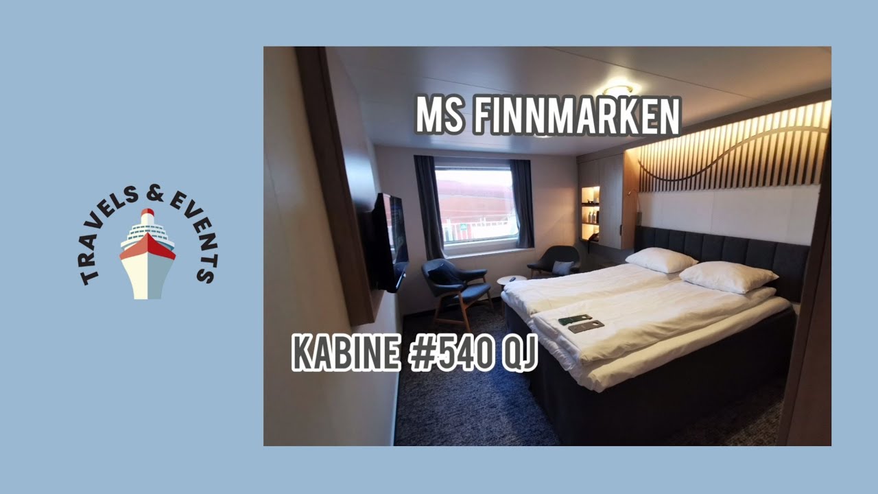 MS Finnmarken Kabine #540 QJ #hurtigruten #hamburg #nordkap