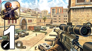 War Sniper: FPS Shooting Game - Gameplay Walkthrough Part 1 Zone 1 (iOS, Android) screenshot 4