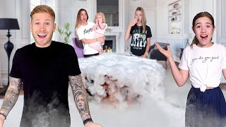 FILLING OUR HOUSE WITH DRY ICE! *Gone Wrong!