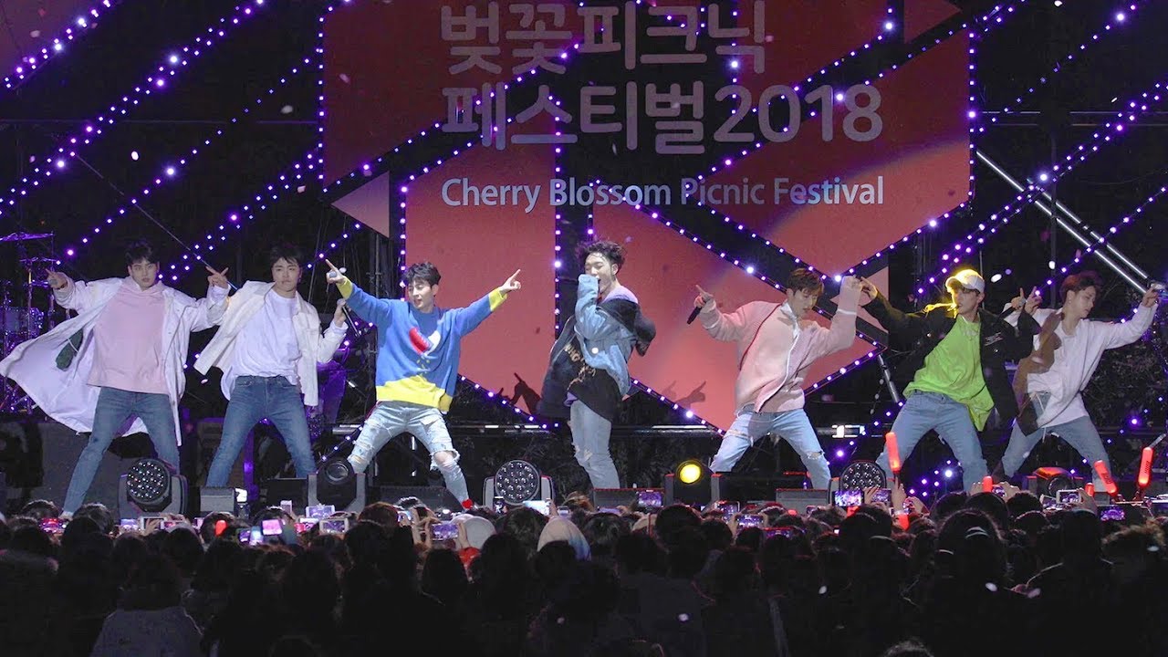 180407 아이콘(iKON) - BLING BLING [벚꽃피크닉페스티벌] 4K 직캠 by 비몽