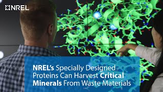 Nrels Specially Designed Proteins Can Harvest Critical Minerals From Waste Materials