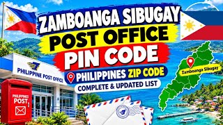Zamboanga Sibugay All Post Office ZIP Code | Zamboanga Sibugay Philippines #worldwork50