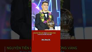 NGUYỄN TIẾN LINH NHẬN QUẢ BÓNG VÀNG 2024#tintucbongdamoinhat #tintuc #meobongda
