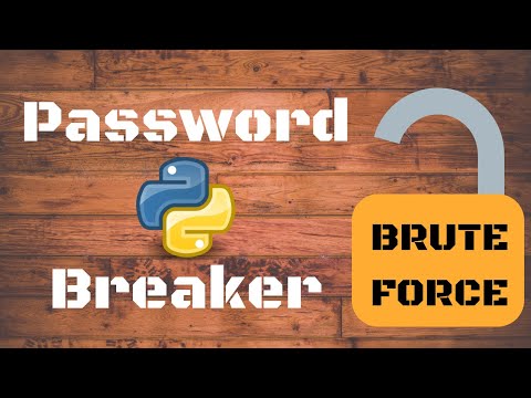 Brute Force Password Breaker for PDF | Python 3.6