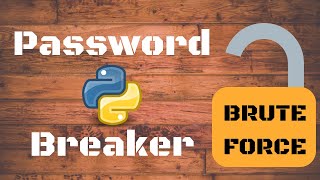 Brute Force Password Breaker for PDF | Python 3.6