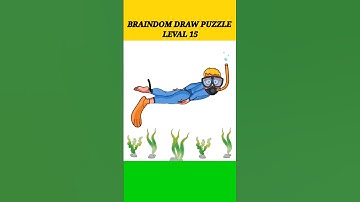 braindom draw puzzle level 15 #shorts #drawpuzzle #ihkgaming