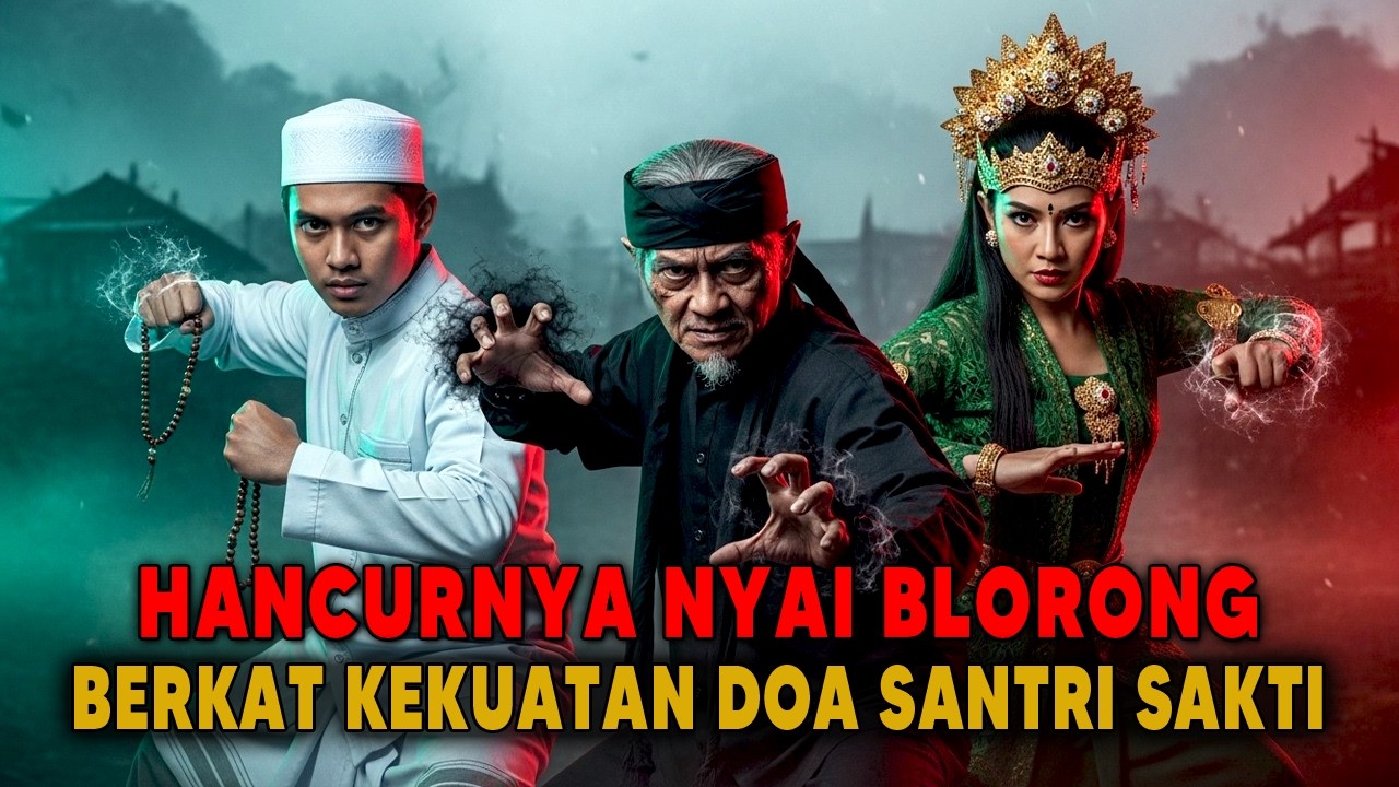 HANCURNYA NYI BLORONG BERKAT KEKUATAN DOA SANTRI SAKTI SELAMATKAN SATU DESA DARI KUTUKAN TUMBAL 100