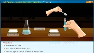 Laws of Chemical Combination, Class 9 Physics | Smart Class