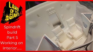 Spindrift Model Build Part 5 Scratch built Rooms Mods Late-Night Updates