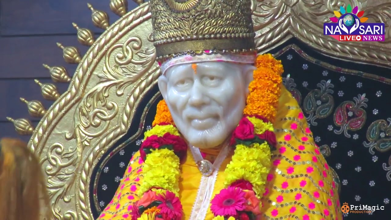 Navsari Live  Aarti  Unn SAI BABA