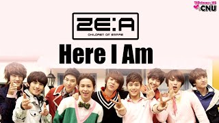 ZE:A (제국의아이들) - Here I Am [ENG SUB/Lyric/가사/Member Coded] Resimi