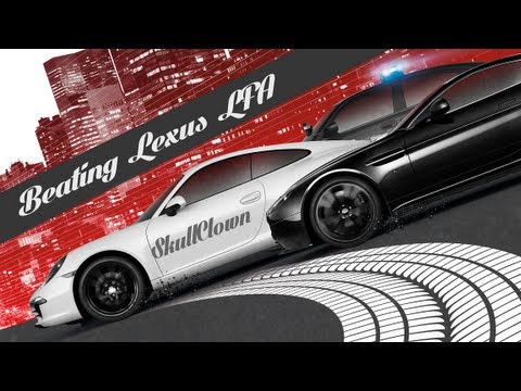 Beating Lexus LFA In NFS Most Wanted 2012