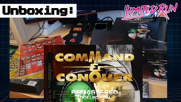 Command and Conquer remastered edition unboxing