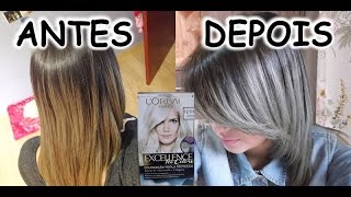 Para as loiras: L'oreal Richesse 9.11- Cinza Iceberg