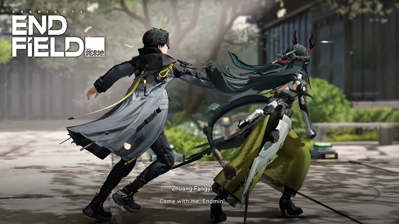 Zhang Fangyi Takes Takes Endmin For Walk🤣 | Arknights: Endfield 