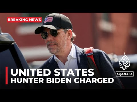US President Joe Biden’s son Hunter hit with criminal firearms charges