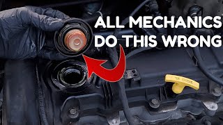 I can't believe Mechanics don't know How to Change oil Correctly!