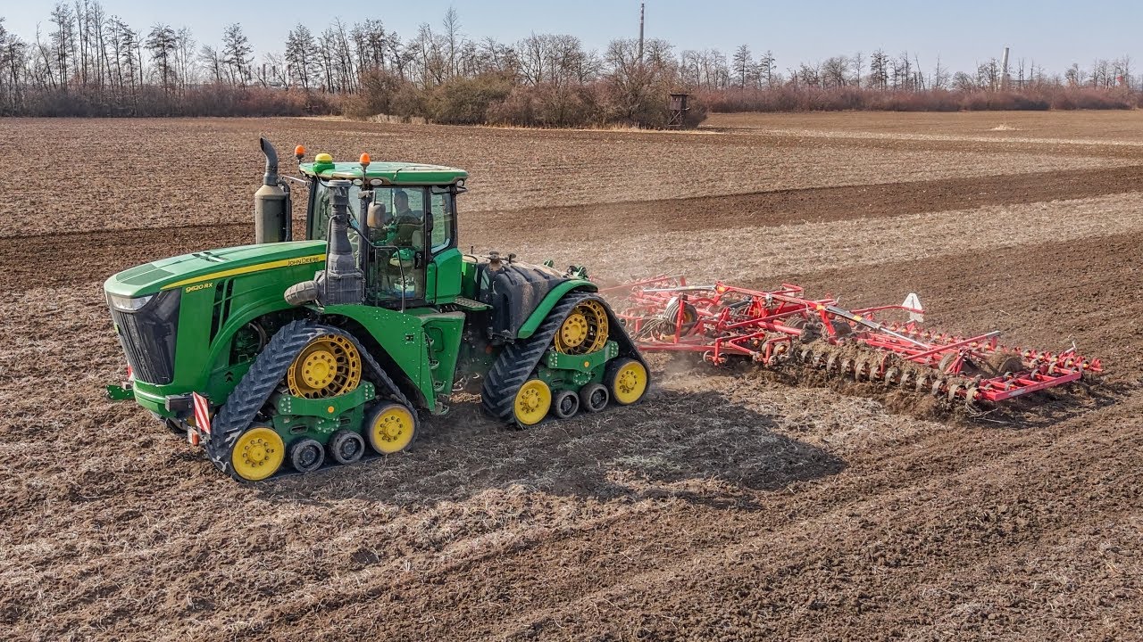 🟢Príprava pôdy 2025 - JOHN DEERE 9620RX + Väderstad NZ Aggressive 900