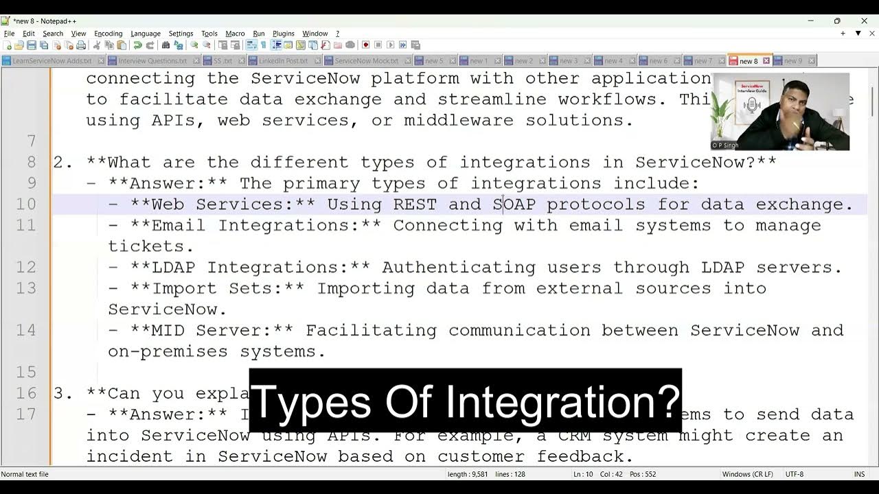 Types of ServiceNow Integration? - YouTube