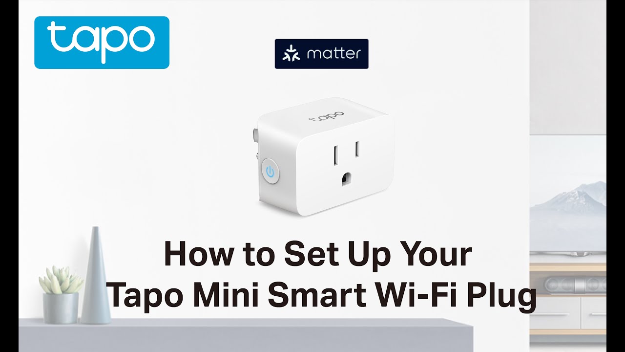 TP-Link Mini Smart Wi-Fi Plug, Matter Tapo P125M